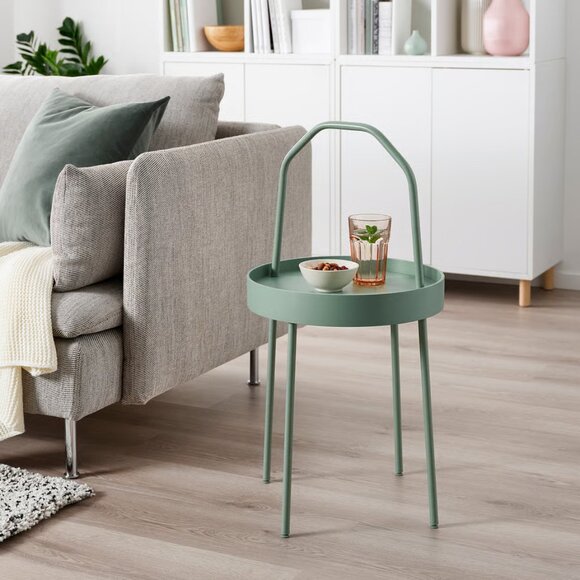 IKEA Side Table / End Table - Sage / Mint Green - Picture 1 of 3